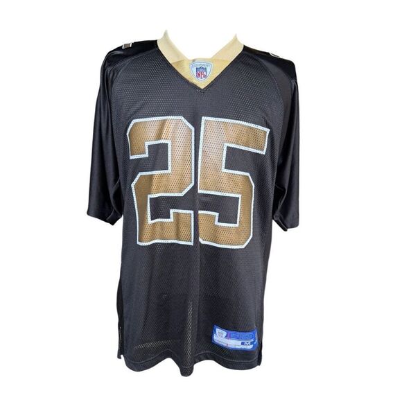 Reebok Tops - New Orleans Saints #25 Reggie Bush NFL Reebok Jersey Sz. M